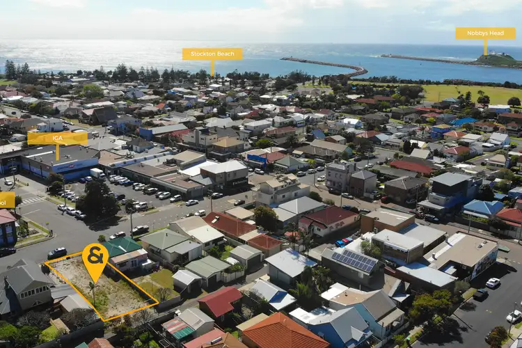 Main view of Homely land listing, 19 Crown Street, Stockton NSW 2295