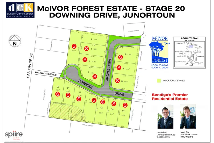 Main view of Homely land listing, Argyll Drive, Junortoun VIC 3551