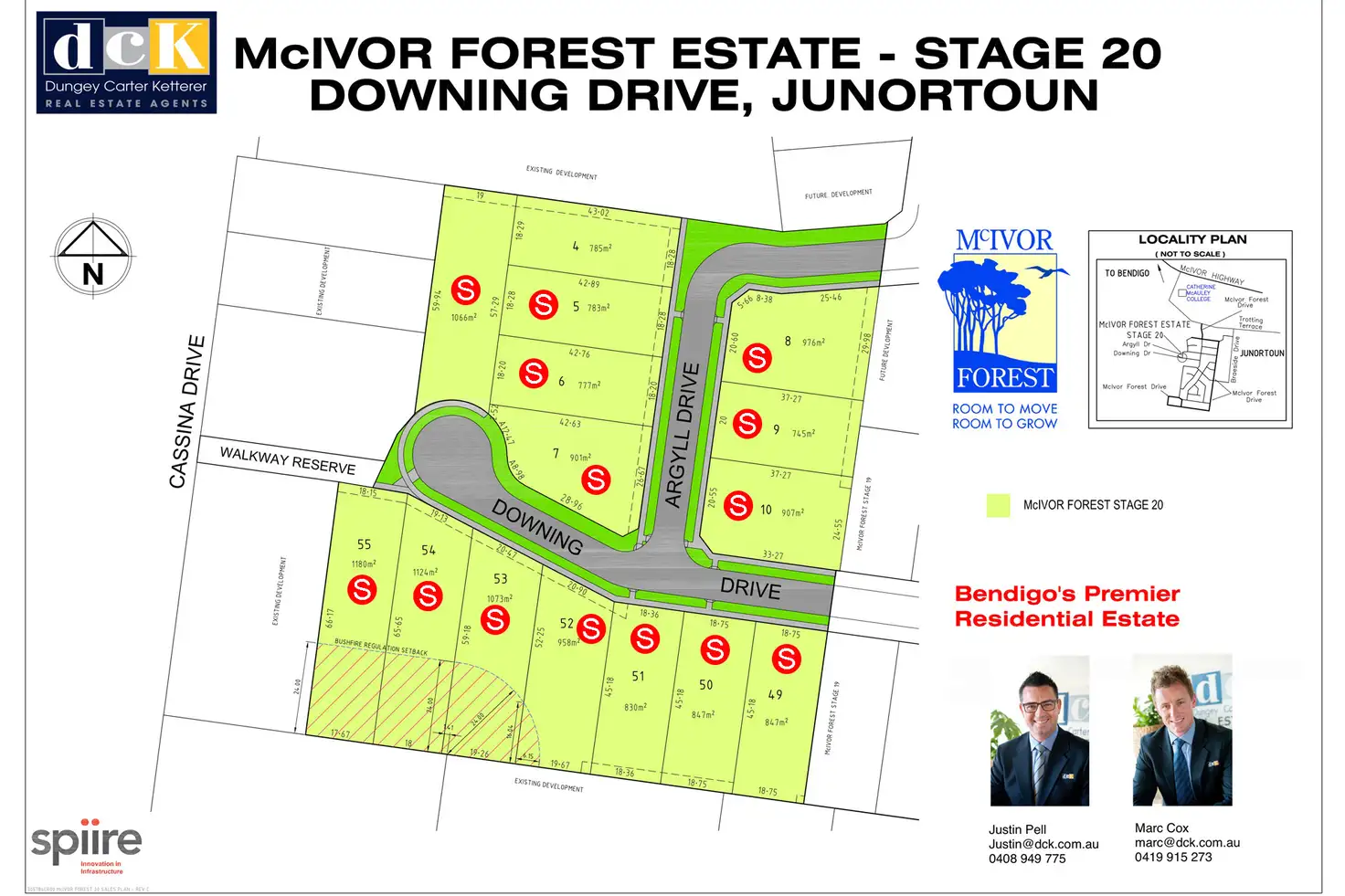 Main view of Homely land listing, Argyll Drive, Junortoun VIC 3551