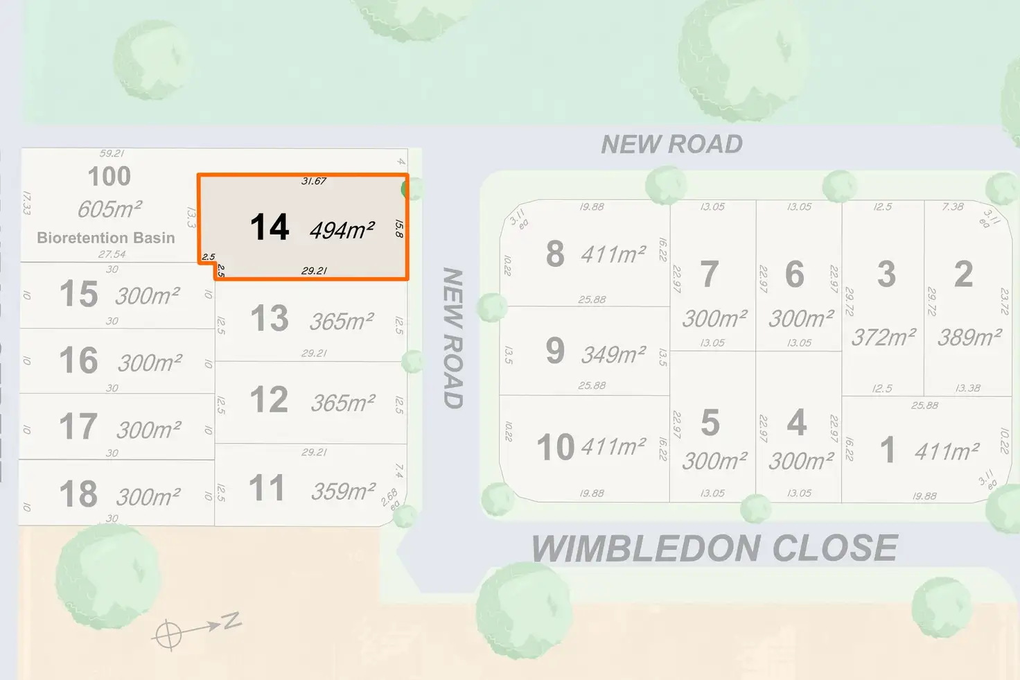 Main view of Homely land listing, LOT 14, 45 Redhead Street, Doolandella QLD 4077