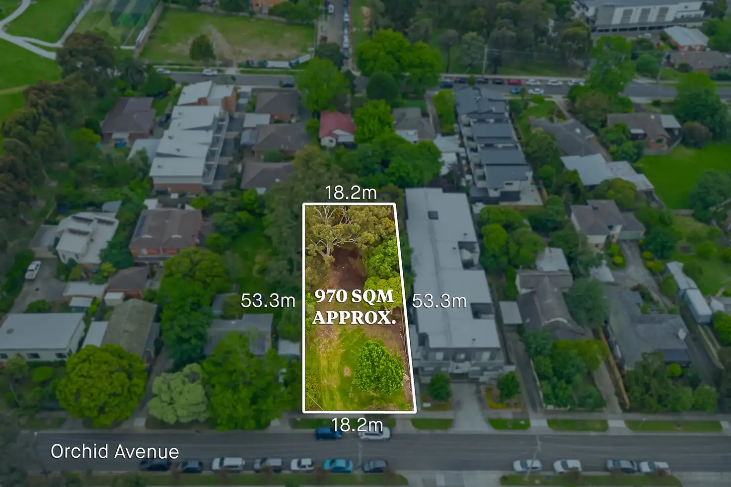 Main view of Homely land listing, 18 Orchid Avenue, Boronia VIC 3155