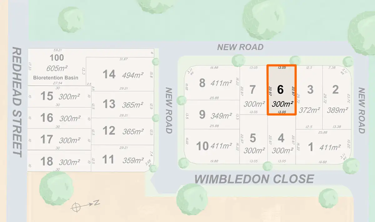 Main view of Homely land listing, LOT 6, 45 Redhead Street, Doolandella QLD 4077