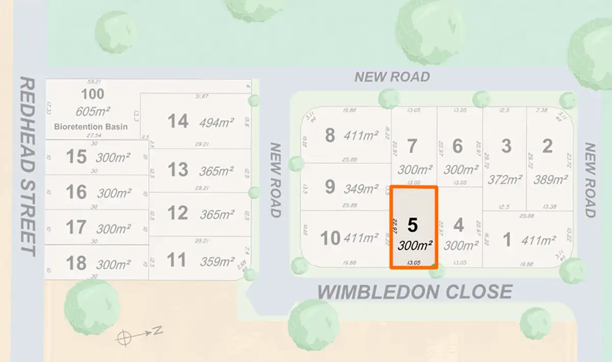 Main view of Homely land listing, LOT 5, 45 Redhead Street, Doolandella QLD 4077