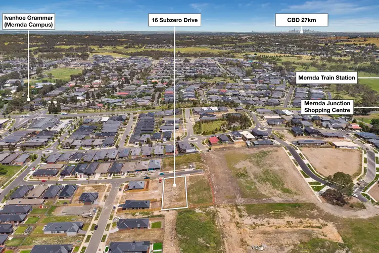 Second view of Homely land listing, 16 Subzero Drive, Doreen VIC 3754