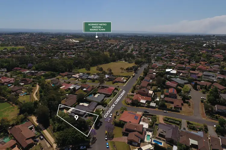 Fifth view of Homely house listing, 9 Coolock Crescent, Baulkham Hills NSW 2153