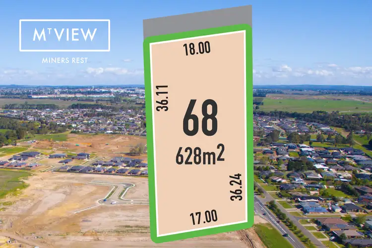 Main view of Homely land listing, LOT 68, 134 Stable Court, Miners Rest VIC 3352