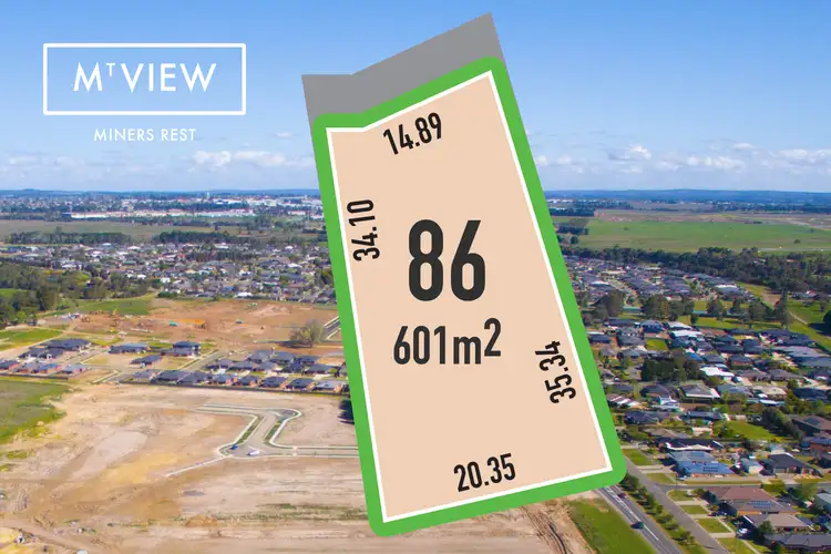 LOT 86, 134 Howe Street, Miners Rest VIC 3352