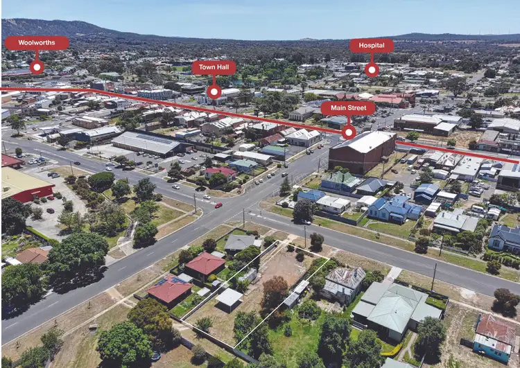 Main view of Homely land listing, 52 Moore Street, Ararat VIC 3377