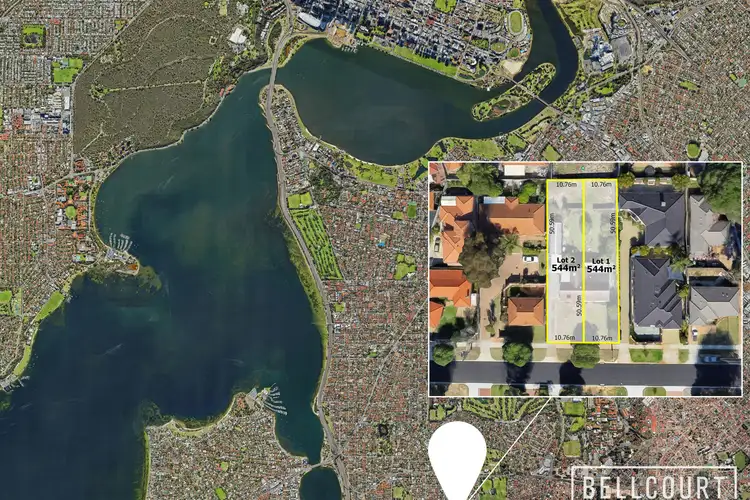 Third view of Homely land listing, LOT 1&2, 51 Griffin Crescent, Manning WA 6152