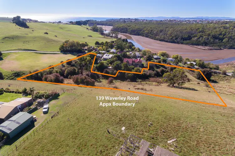 Main view of Homely land listing, 139 Waverley Road, Don TAS 7310