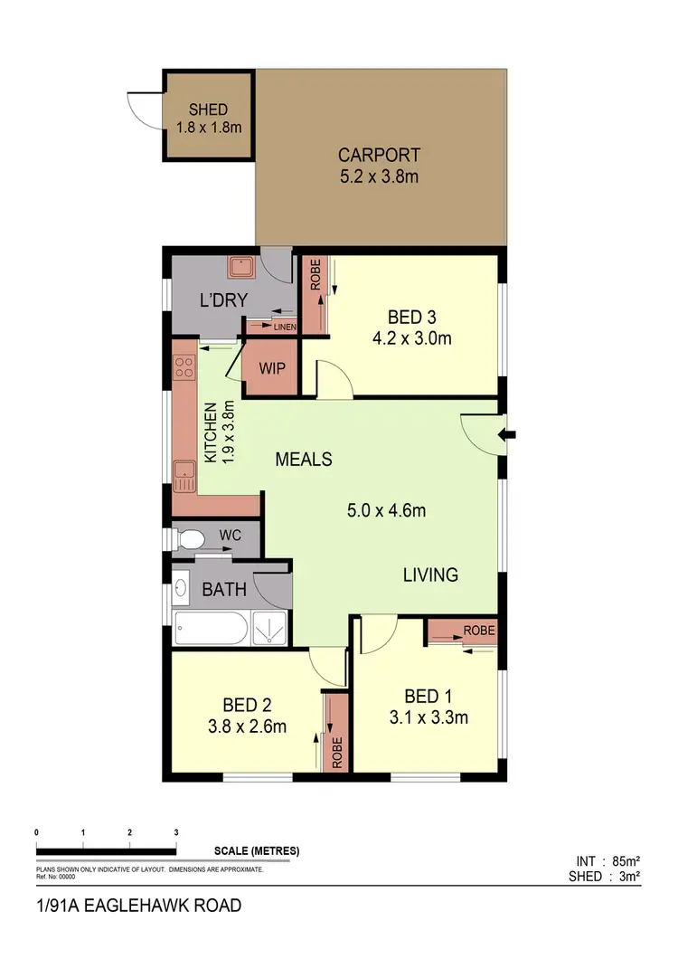 Seventh view of Homely unit listing, 1/91a Eaglehawk Road, Ironbark VIC 3550