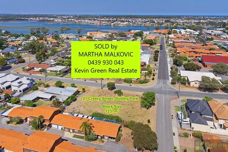 Main view of Homely land listing, 21 Creery Street, Dudley Park WA 6210