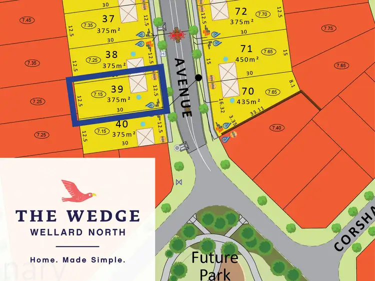 Second view of Homely land listing, LOT 39 Churchyard Avenue, Wellard WA 6170