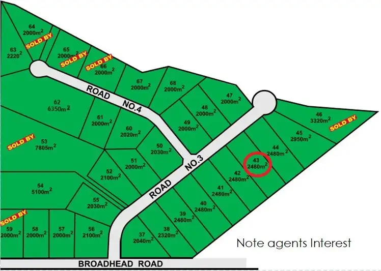 Second view of Homely land listing, LOT 43 Broadhead Road, Mudgee NSW 2850