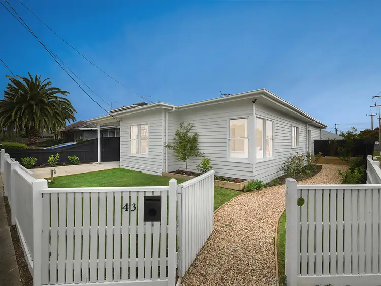 Main view of Homely house listing, 43 Rix Street, Herne Hill VIC 3218