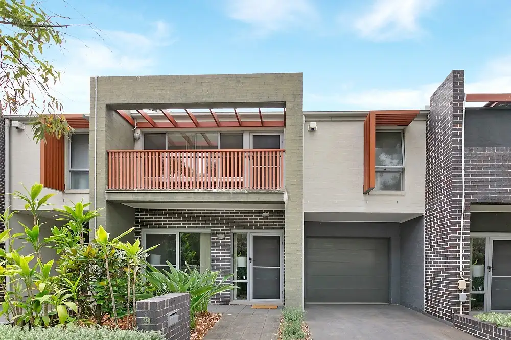 Main view of Homely semi-detached listing, 9 Allura Crescent, Ermington NSW 2115