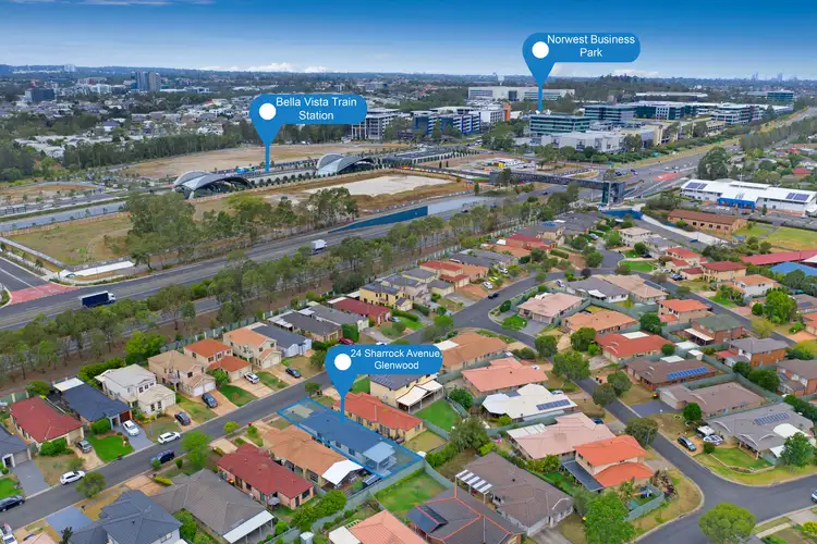 Second view of Homely house listing, 24 Sharrock Avenue, Glenwood NSW 2768