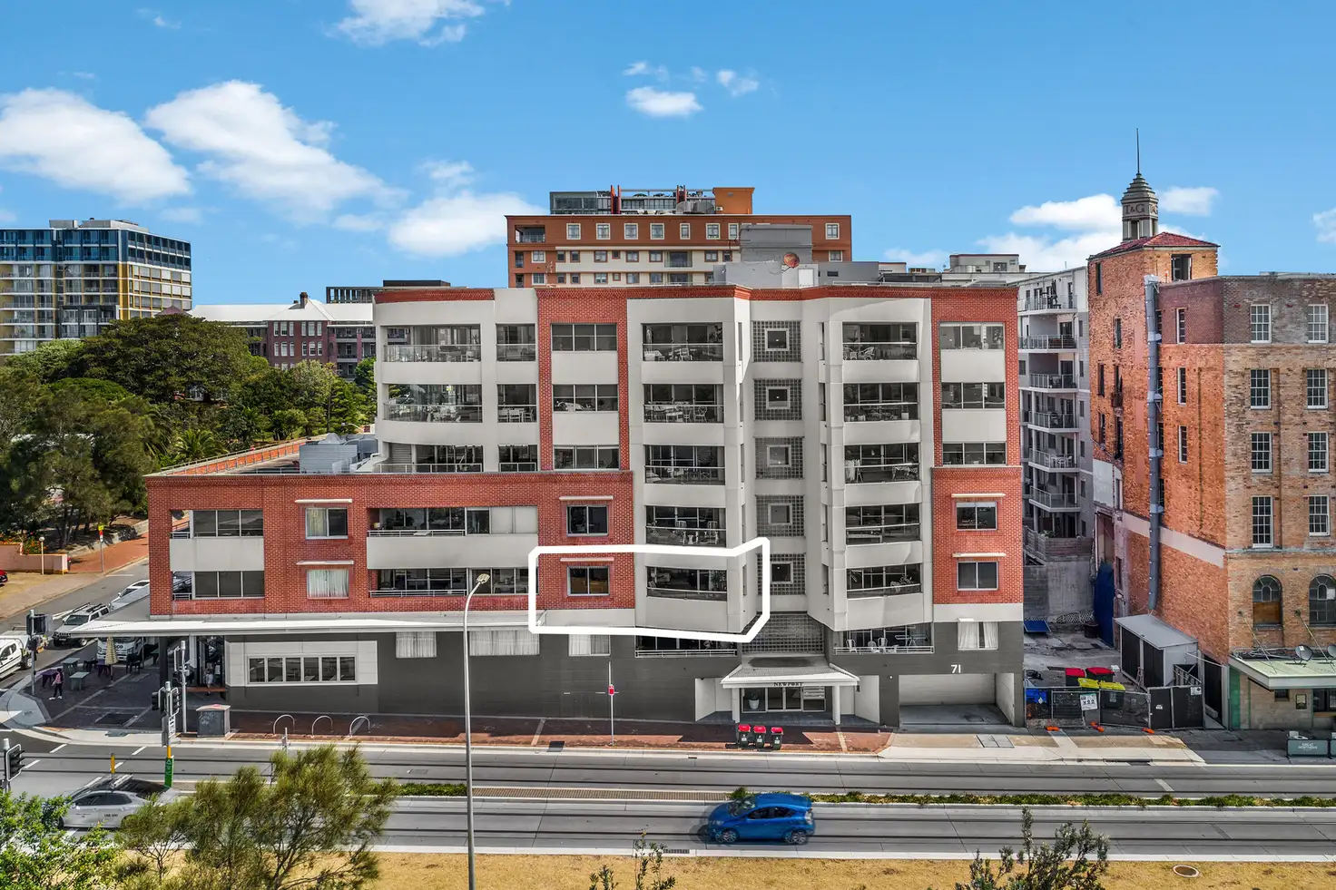 Main view of Homely apartment listing, 9/71 Scott Street, Newcastle NSW 2300
