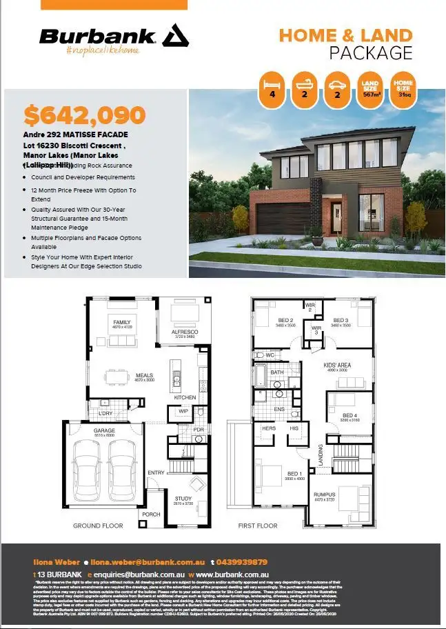 Second view of Homely land listing, 10 Biscotti Crescent, Manor Lakes VIC 3024