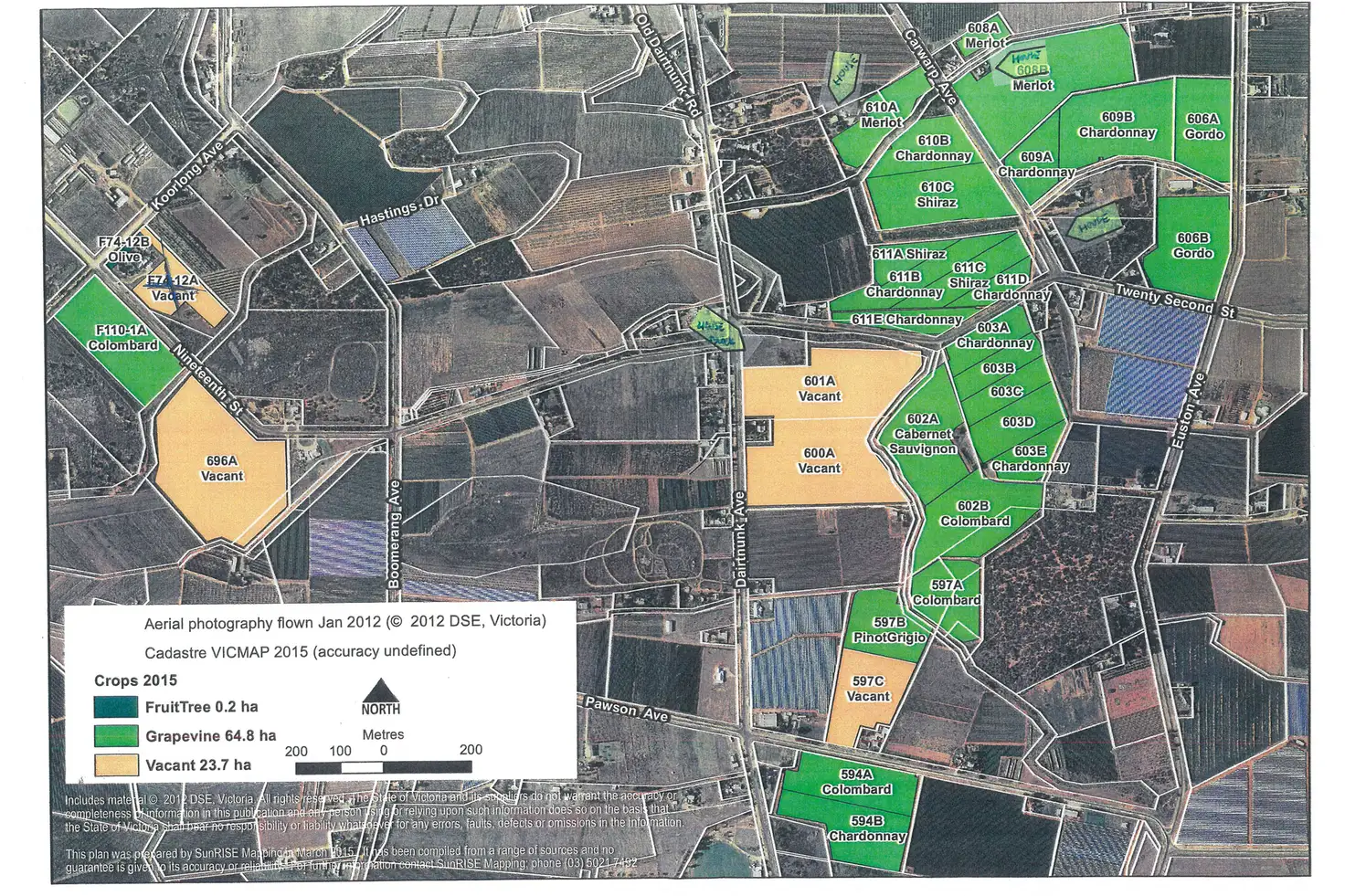Main view of Homely rural property listing, Pawson & Dairtnunk Avenue, Cardross VIC 3496