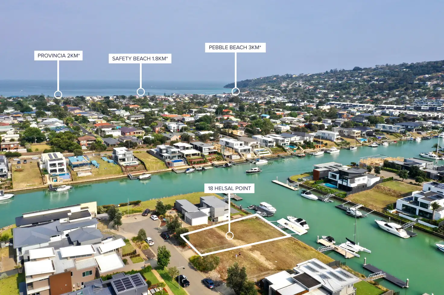 Main view of Homely land listing, 18 Helsal Point, Safety Beach VIC 3936