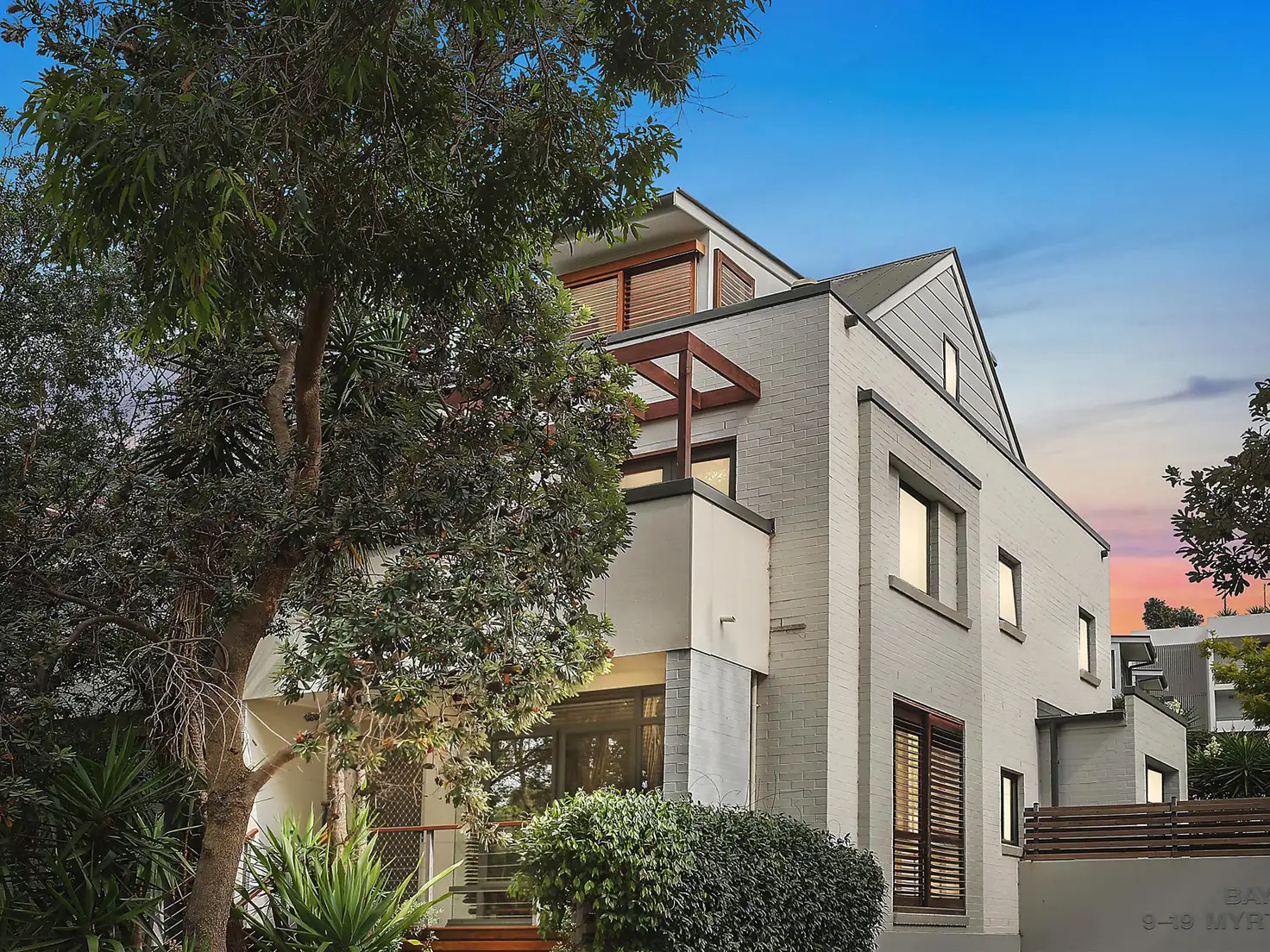Main view of Homely townhouse listing, 1/9 Myrtle Street, Botany NSW 2019