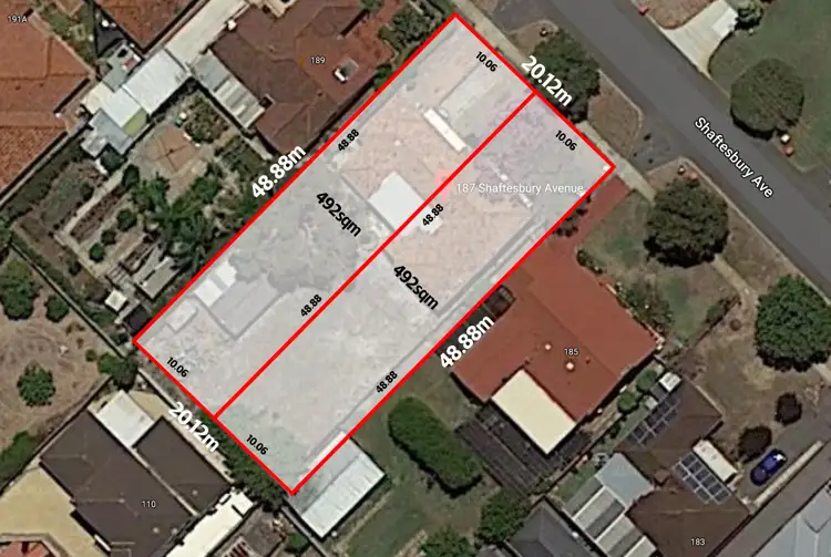 LOT 1, 187 Shaftesbury Avenue, Bedford WA 6052