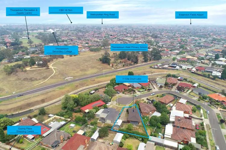 Second view of Homely house listing, 11 Ella Court, Lalor VIC 3075