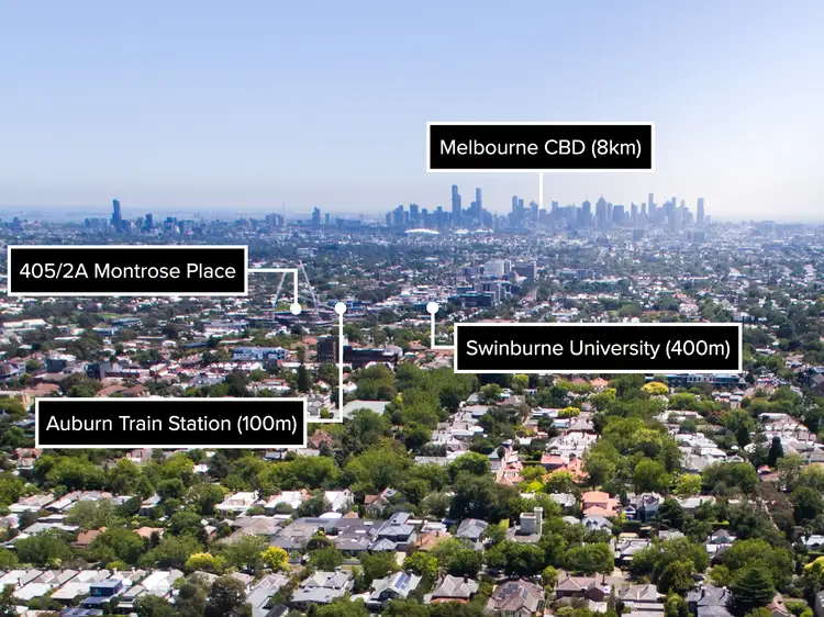 Sixth view of Homely apartment listing, 405/2A Montrose Place, Hawthorn East VIC 3123