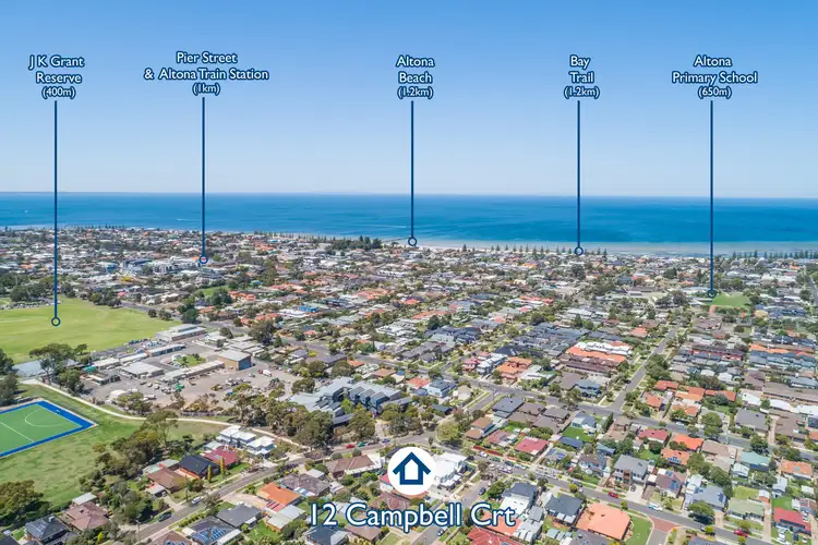 Fourth view of Homely house listing, 12 Campbell Court, Altona VIC 3018