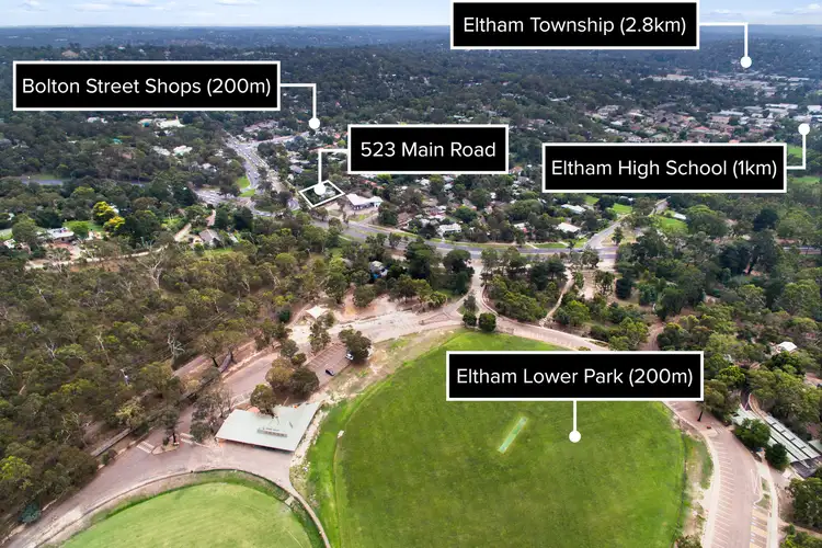 Third view of Homely house listing, 523 Main Road, Eltham VIC 3095