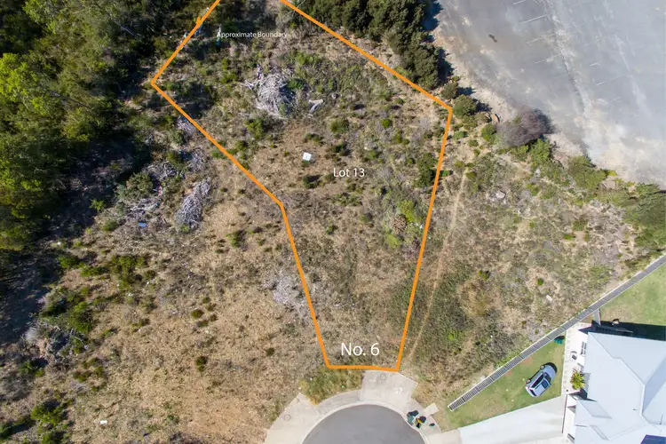 Second view of Homely land listing, 6 Tomarah Crescent, Devonport TAS 7310