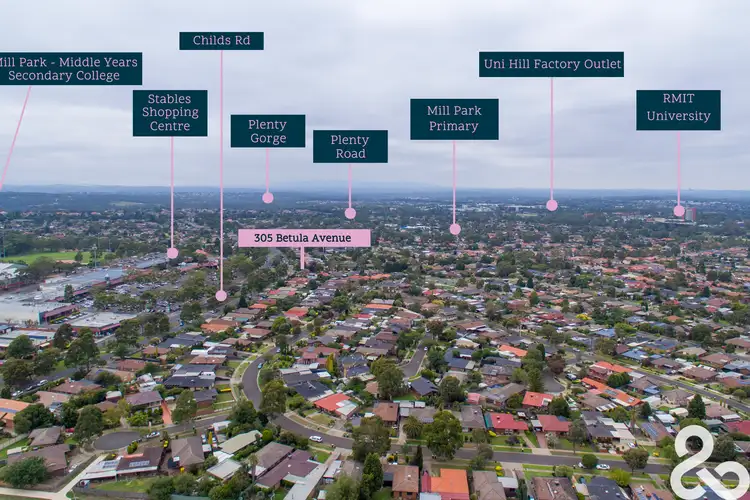Fourth view of Homely house listing, 305 Betula Avenue, Mill Park VIC 3082