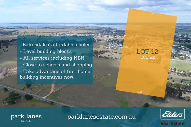 LOT 12 Park Lanes Estate, Lucknow VIC 3875