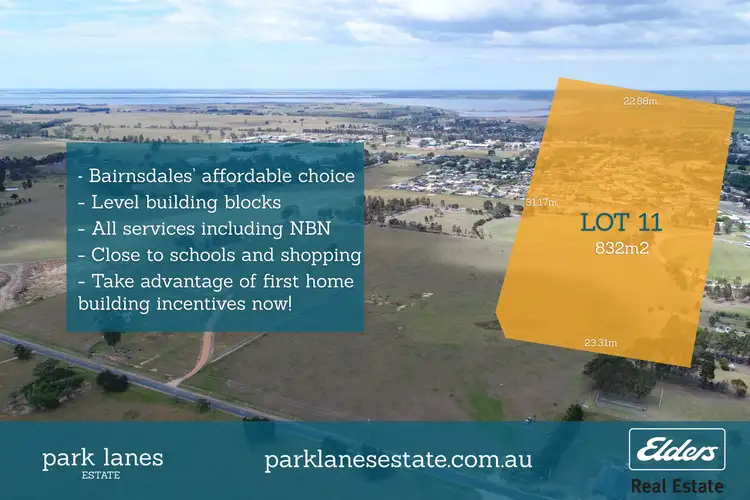 LOT 11 Park Lanes Estate, Lucknow VIC 3875