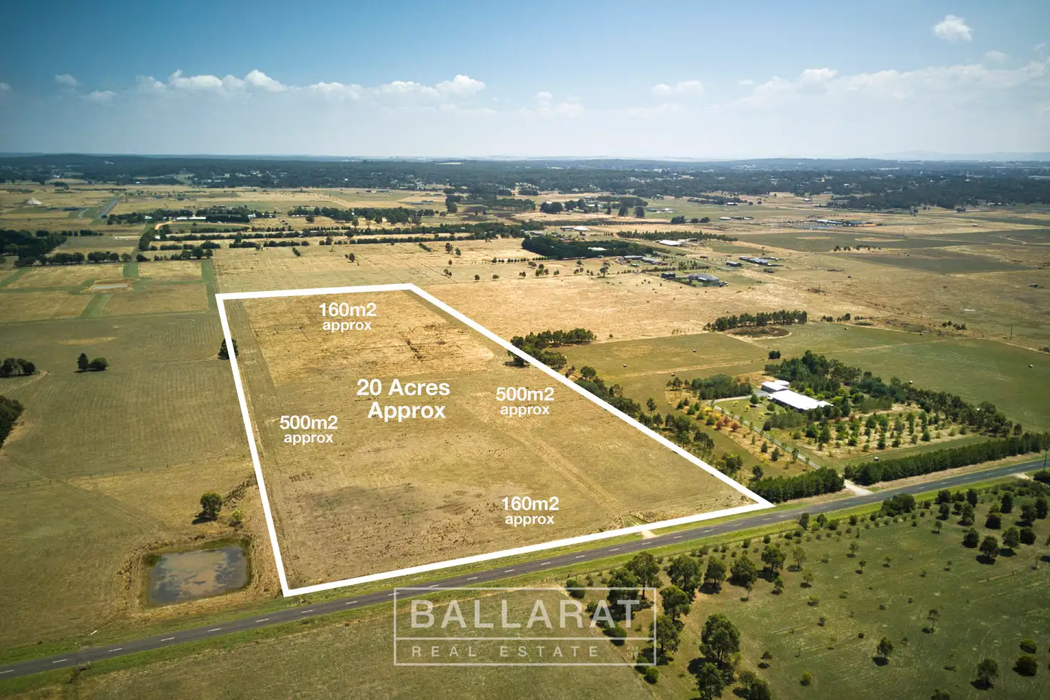 Main view of Homely land listing, 128 Tom Jones Road, Ross Creek VIC 3351