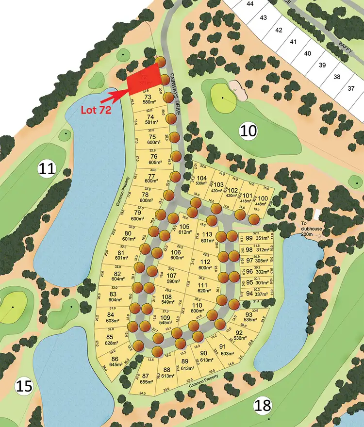 Main view of Homely land listing, LOT 72, 84 Fairways Drive, Mildura VIC 3500