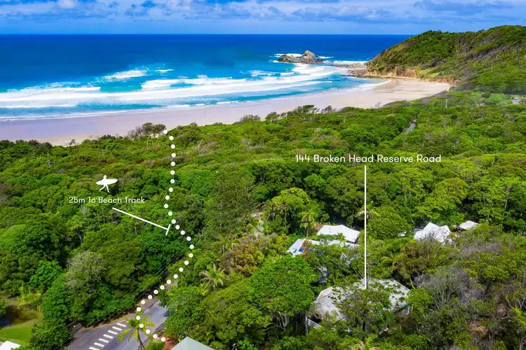 Main view of Homely house listing, 144 Broken Head Reserve Road, Broken Head NSW 2481