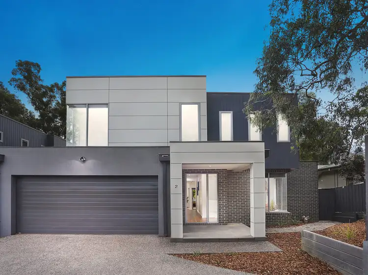 Main view of Homely townhouse listing, 2/55 Batman Road, Eltham VIC 3095