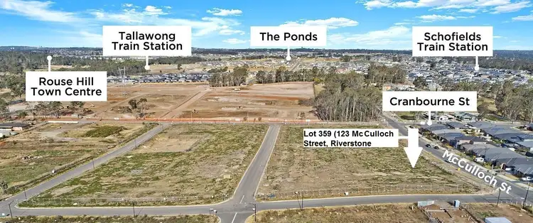 Third view of Homely land listing, 123 McCulloch Street, Riverstone NSW 2765
