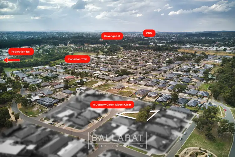 Main view of Homely land listing, 8 Doherty Close, Mount Clear VIC 3350