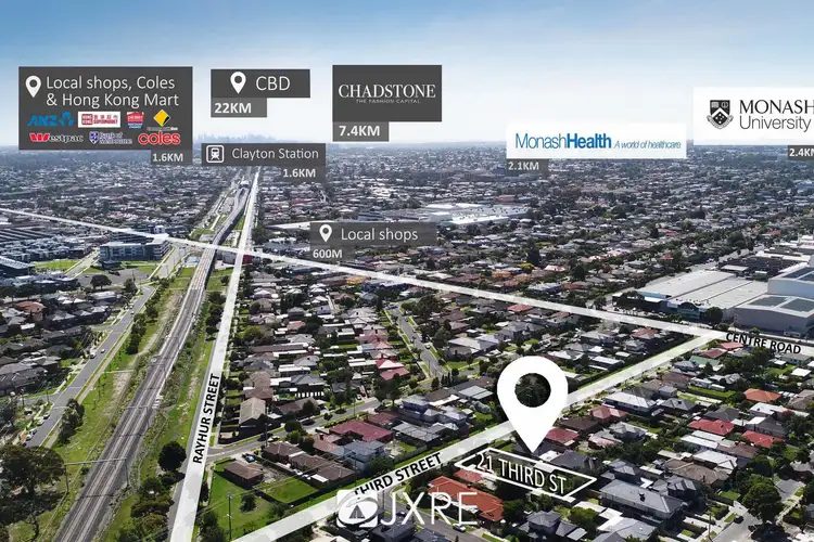 Second view of Homely house listing, 21 Third Street, Clayton South VIC 3169