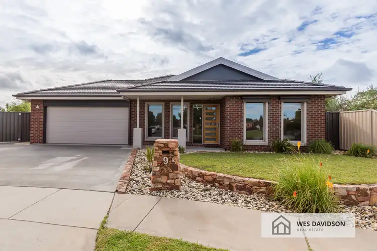 Main view of Homely house listing, 9 Fisher Square, Horsham VIC 3400