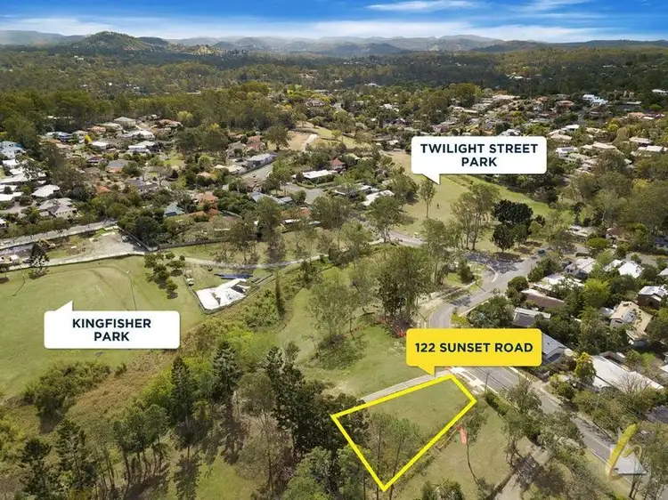 Main view of Homely land listing, 122 Sunset Road, Kenmore QLD 4069