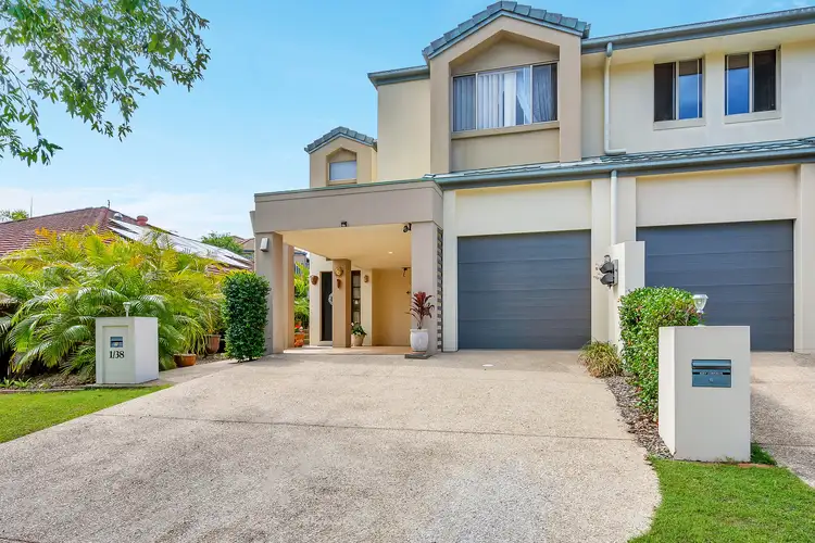 Main view of Homely semi-detached listing, 1/38 Riverwood Drive, Ashmore QLD 4214