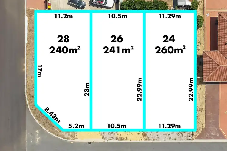 LOT 1-3, 24 Ranger Trail, Edgewater WA 6027