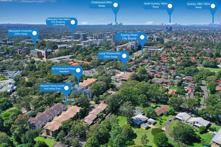 Sixth view of Homely apartment listing, 62/188-190 Balaclava Road, Marsfield NSW 2122
