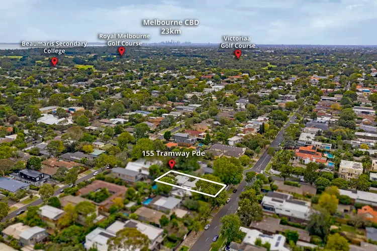Fifth view of Homely house listing, 155 Tramway Parade, Beaumaris VIC 3193