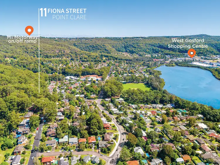 Second view of Homely house listing, 11 Fiona Street, Point Clare NSW 2250