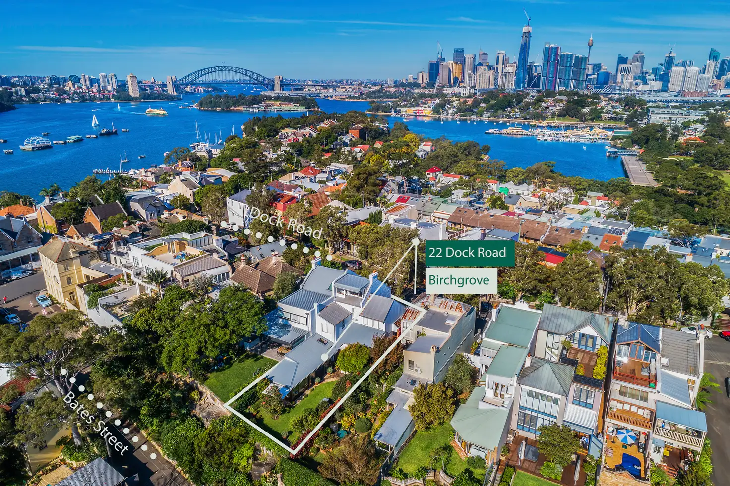 Main view of Homely house listing, 22 Dock Road, Birchgrove NSW 2041